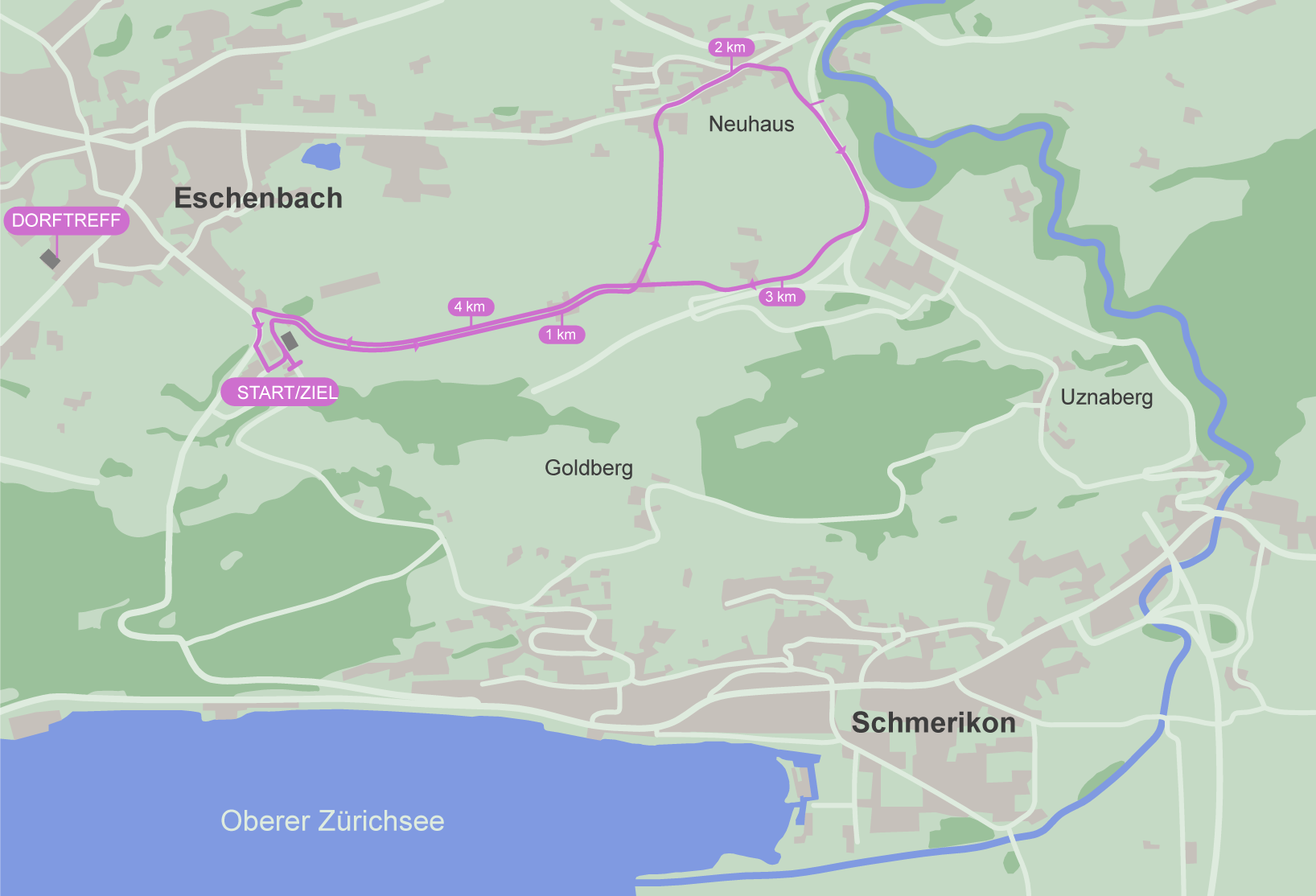 5-km-Strecke RunningDay Eschenbach